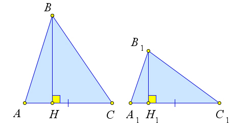 Теоремы об отношении площадей треугольников с равными основаниями