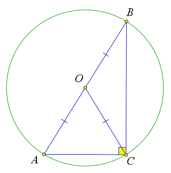 1 пр треугольника. Storony treugolnika 5 cm, 6 cm, 9 cm. Okolo treugolnika opisana okruznost najti Radius.